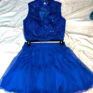 formal dress, Top size 1 bottom skirt size 1.